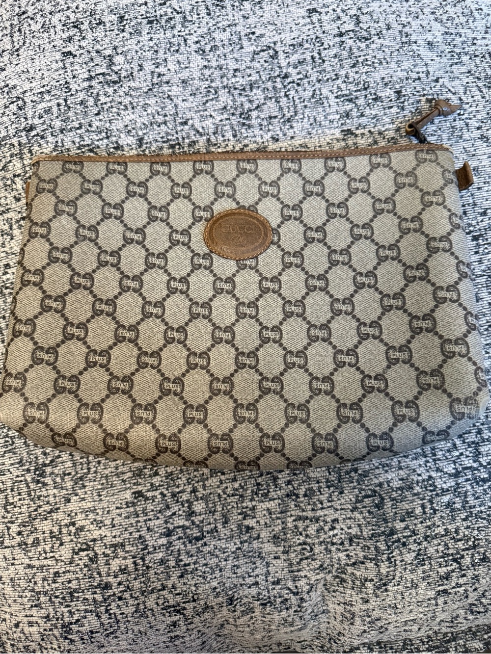Gucci Plus GG Monogram PVC clutch